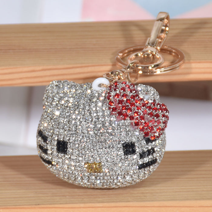 Wholesale keychain pendant cartoon car key cute bag pendant JDC-KC-GHui003