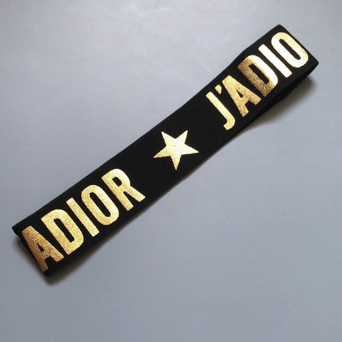 Wholesale Kids HIPHOP Hip-hop Sports Headband Letters JDC-HD-LiJ003