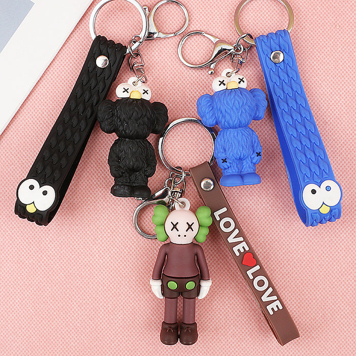 Wholesale Keychains PVC Hardware Cute Cartoon (M) JDC-KC-KuW008