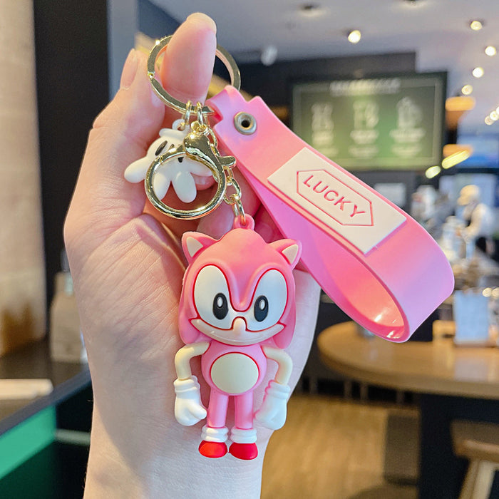 Wholesale Cartoon PVC Soft Adhesive Cute Keychain (M) JDC-KC-JG223