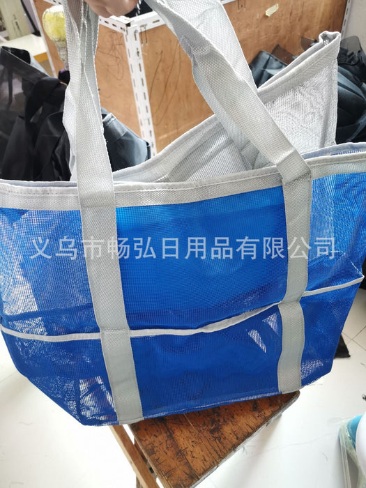 Jewelry WholesaleWholesale color mesh large swimming beach bag JDC-BB-ChangH004 Beach Bag 畅弘 %variant_option1% %variant_option2% %variant_option3%  Factory Price JoyasDeChina Joyas De China