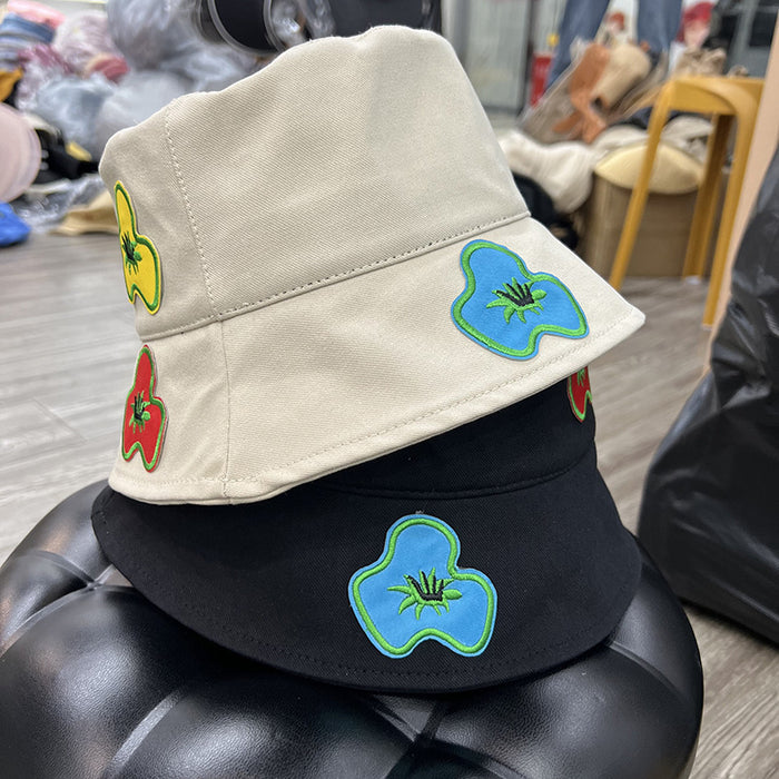 Wholesale flower patch fisherman hat women summer MOQ≥2 JDC-FH-MiHao003