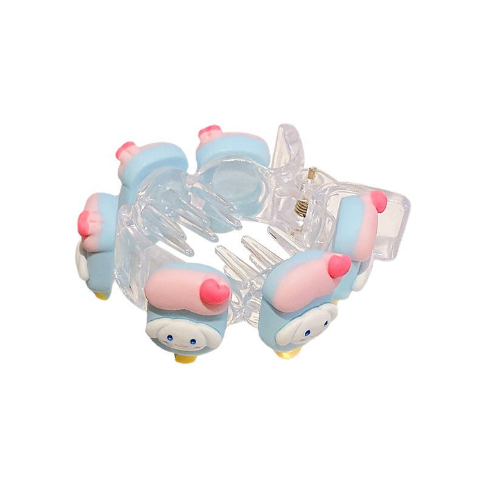 Wholesale hair clips acrylic children's ponytail hair clip MOQ≥2 JDC-HC-MingGe001