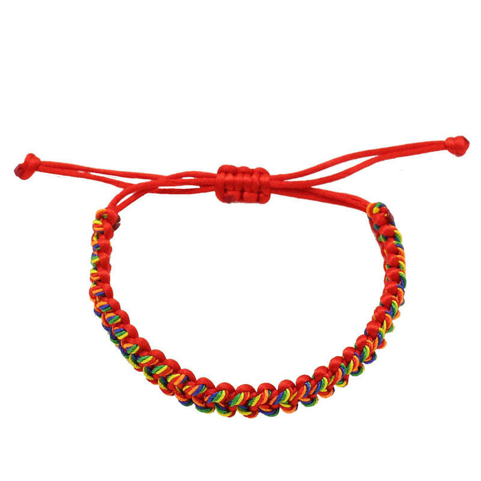 Wholesale Keel Multicolored Rope Braided Bracelet MOQ≥2 JDC-BT-GeEr004