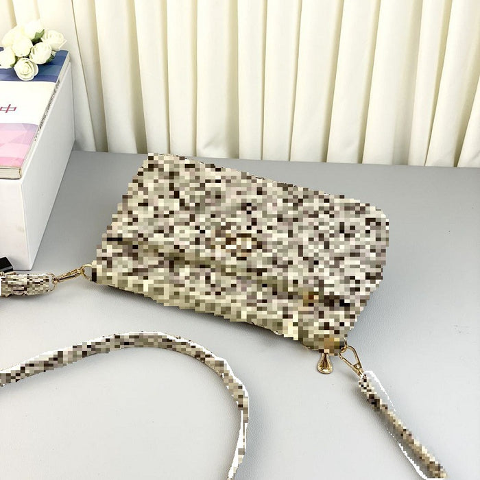 Wholesale shoulder bag PU multi-layer large capacity JDC-SD-Qianzi001