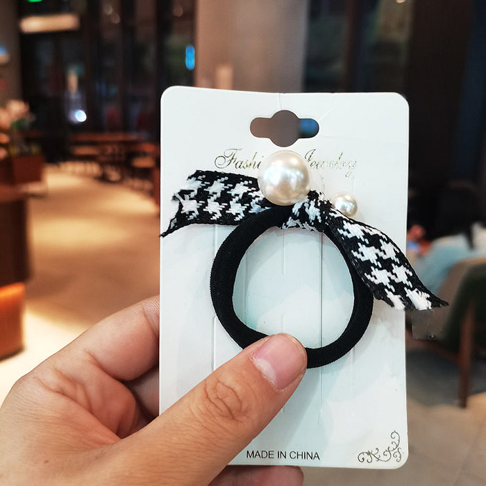 Jewelry WholesaleWholesale Pearl Hair Ring Towel Ring Seamless Hair ScrunchiesJDC-HS-Linxiu001 Hair Scrunchies 灵秀 %variant_option1% %variant_option2% %variant_option3%  Factory Price JoyasDeChina Joyas De China