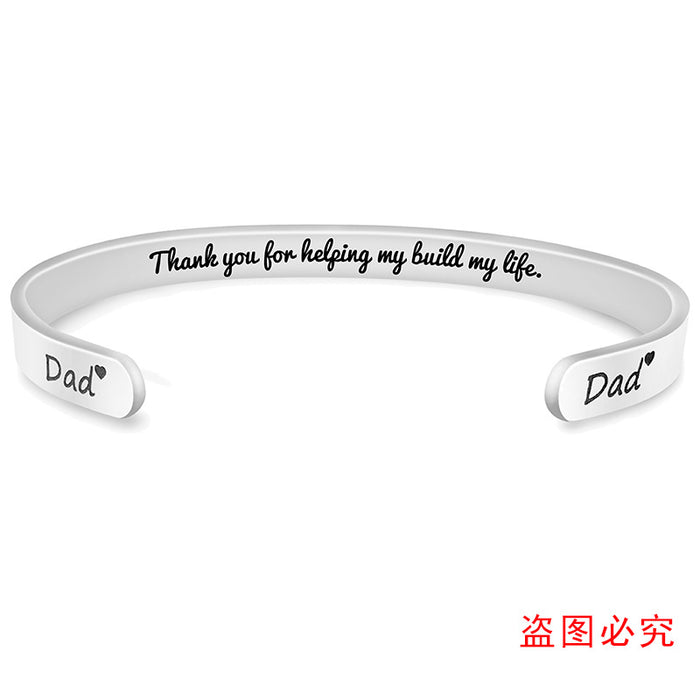 Jewelry WholesaleWholesale opening stainless steel father's Day gift Bracelet JDC-BT-ganggu006 Bracelet 钢古 %variant_option1% %variant_option2% %variant_option3%  Factory Price JoyasDeChina Joyas De China