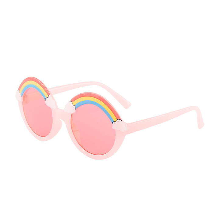 Jewelry WholesaleWholesale children's rainbow glasses JDC-SG-RunJ004 Sunglasses 润璟 %variant_option1% %variant_option2% %variant_option3%  Factory Price JoyasDeChina Joyas De China