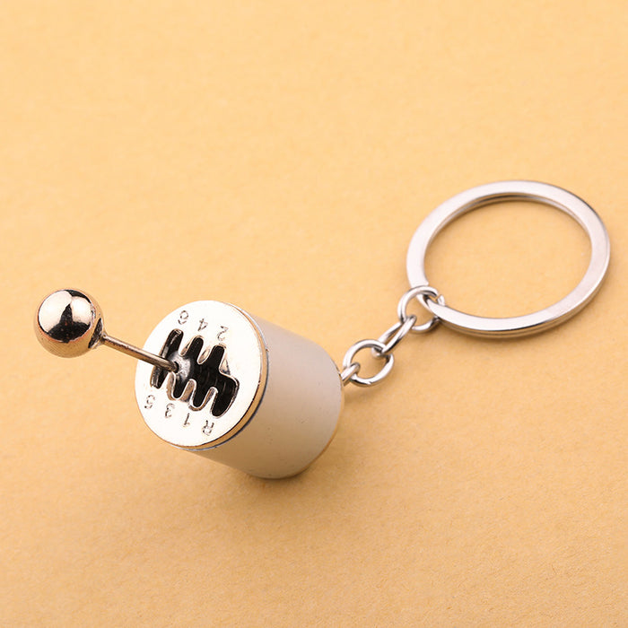 Wholesale car modification pendant six gear shift key chain car pendant JDC-KC-YiJ001