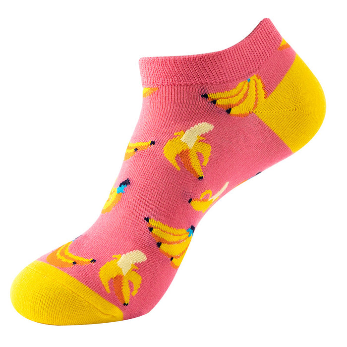 Wholesale socks shallow mouth cotton socks trendy breathable MOQ≥2 JDC-SK-XinXi001