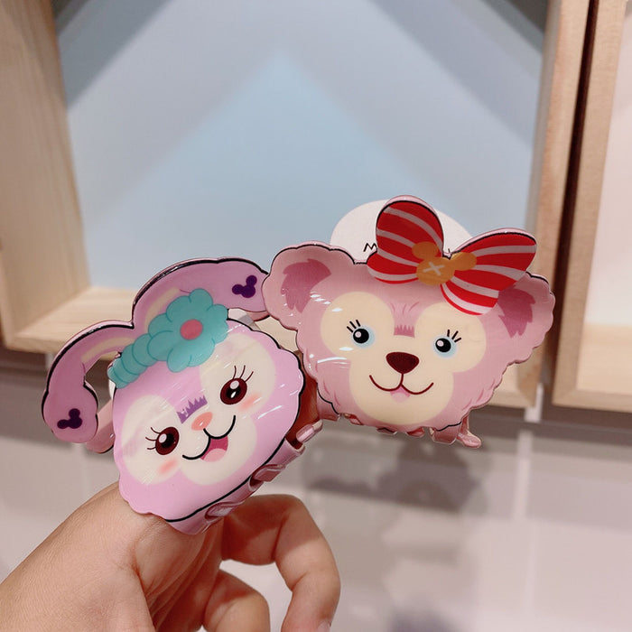 Wholesale hairpin acrylic cartoon chef dog random 12pcs JDC-HC-RuoTong005