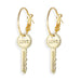 Jewelry WholesaleWholesale key Earrings English letter love key Earrings JDC-ES-XC351 Earrings 夏晨 %variant_option1% %variant_option2% %variant_option3%  Factory Price JoyasDeChina Joyas De China