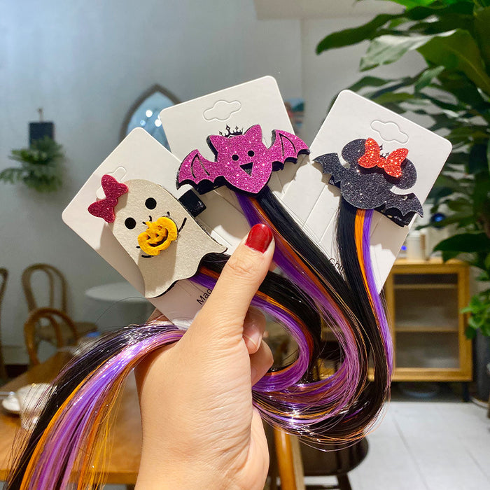 Wholesale Hair Clips Halloween Decoration MOQ2 JDC-HC-weif003