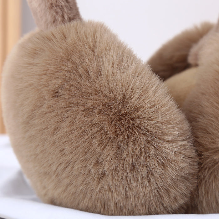 Wholesale Earmuffs Plush Winter Bow Folding Kids JDC-EF-YCheng003