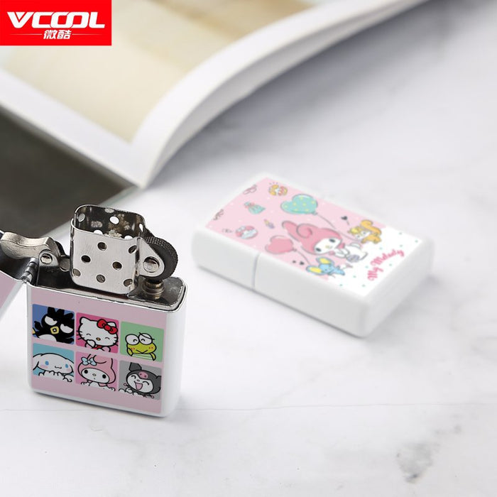 Wholesale Lighter Case Iron Cute Cartoon Pattern MOQ≥2  (S) JDC-LC-WKu003