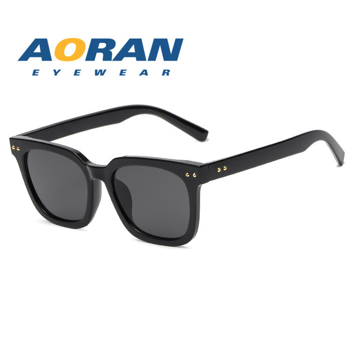 Jewelry WholesaleWholesale rice nail retro box anti ultraviolet street shooting glasses JDC-SG-AoR005 Sunglasses 奥然 %variant_option1% %variant_option2% %variant_option3%  Factory Price JoyasDeChina Joyas De China