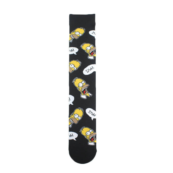 Wholesale Sock Cotton Cartoon Pattern Anime Deodorant (M) JDC-SK-KaF069