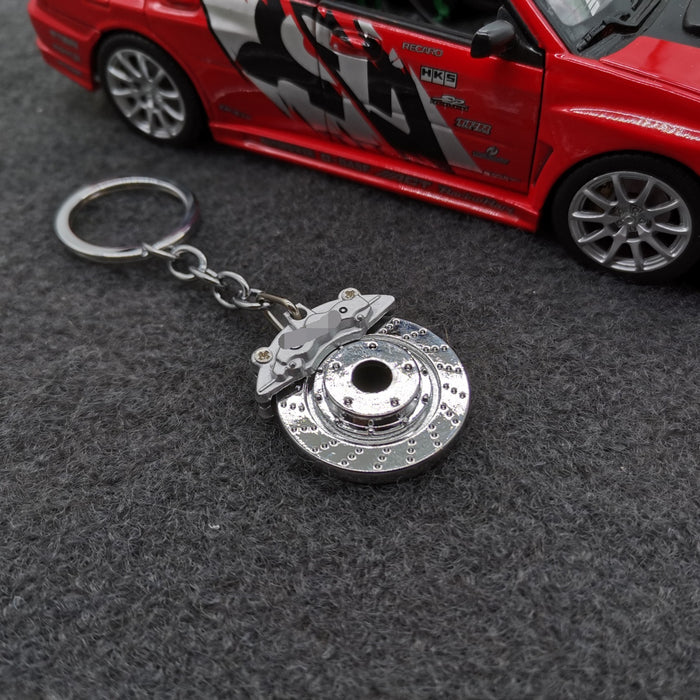 Wholesale Brake Disc Caliper Zinc Alloy Car Keychain MOQ≥3 JDC-KC-WeiJ005