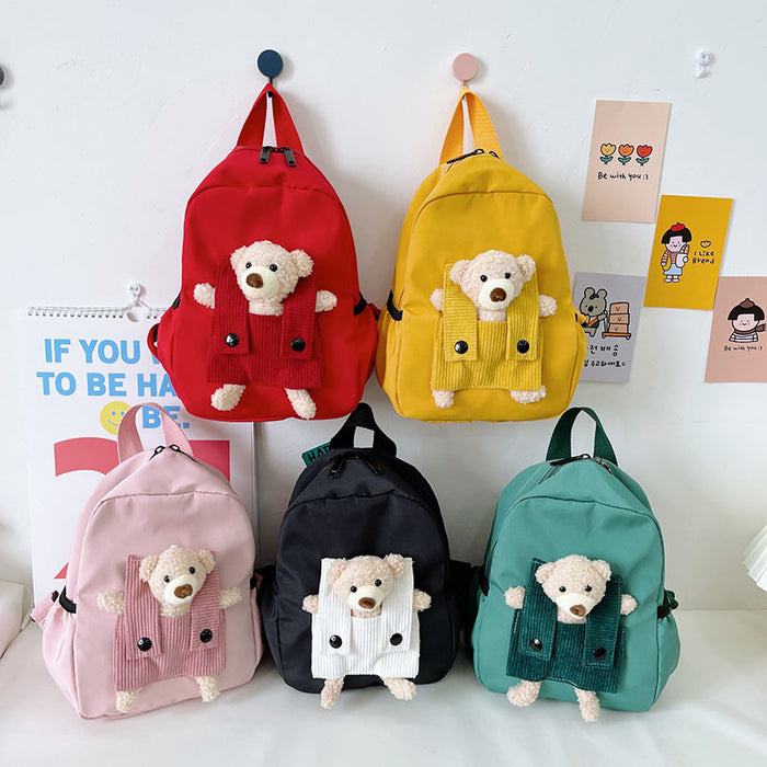 Jewelry WholesaleWholesale Kids Bear Backpack JDC-SD-KM015 Shoulder Bags 卡曼 %variant_option1% %variant_option2% %variant_option3%  Factory Price JoyasDeChina Joyas De China