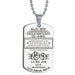 Jewelry WholesaleWholesale Father's Day Spanish Dad Son Stainless Steel Military Brand Necklace Keychain MOQ≥2 JDC-KC-HuH002 Keychains 胡贺 %variant_option1% %variant_option2% %variant_option3%  Factory Price JoyasDeChina Joyas De China