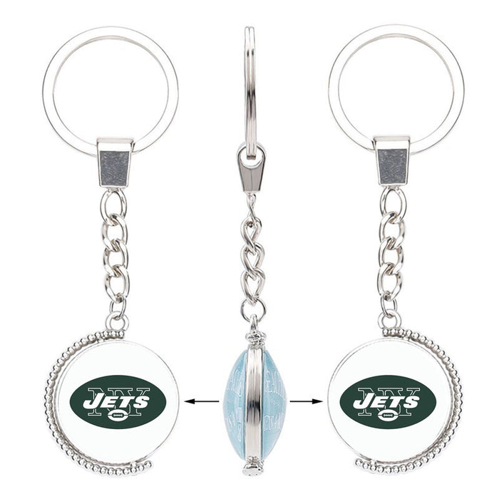 Wholesale NFL Team Football Alloy Keychain MOQ≥5 JDC-KC-MiaoY010