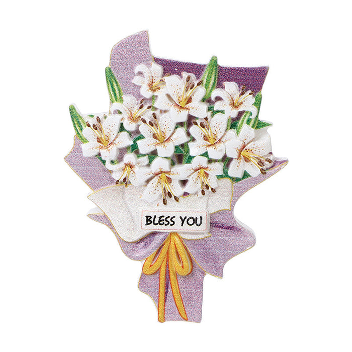 Wholesale Car Accessories Resin Cute Bouquet Export Perfume Clip MOQ≥2 JDC-CA-LanYu004