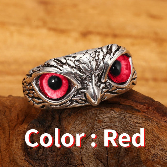 Jewelry WholesaleWholesale Alloy Vintage Owl Ring JDC-RS-KaiS001 Rings 凯萨 %variant_option1% %variant_option2% %variant_option3%  Factory Price JoyasDeChina Joyas De China