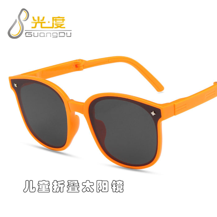 Jewelry WholesaleWholesale children's foldable second generation sunglasses men's UV protection JDC-SG-GuangD014 Sunglasses 光度 %variant_option1% %variant_option2% %variant_option3%  Factory Price JoyasDeChina Joyas De China