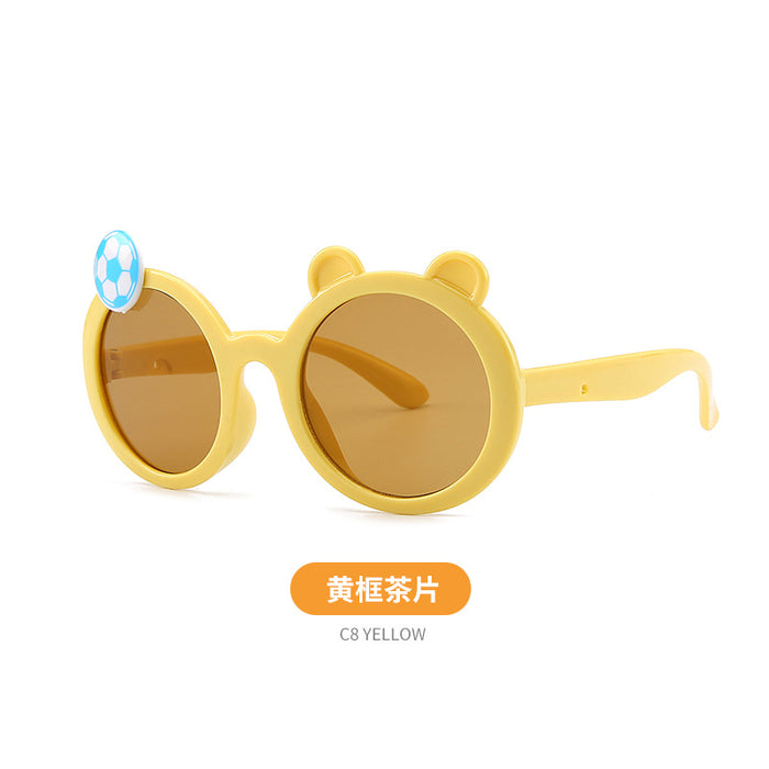 Jewelry WholesaleWholesale children's anti ultraviolet football Sunglasses JDC-SG-KaiX009 Sunglasses 凯祥 %variant_option1% %variant_option2% %variant_option3%  Factory Price JoyasDeChina Joyas De China