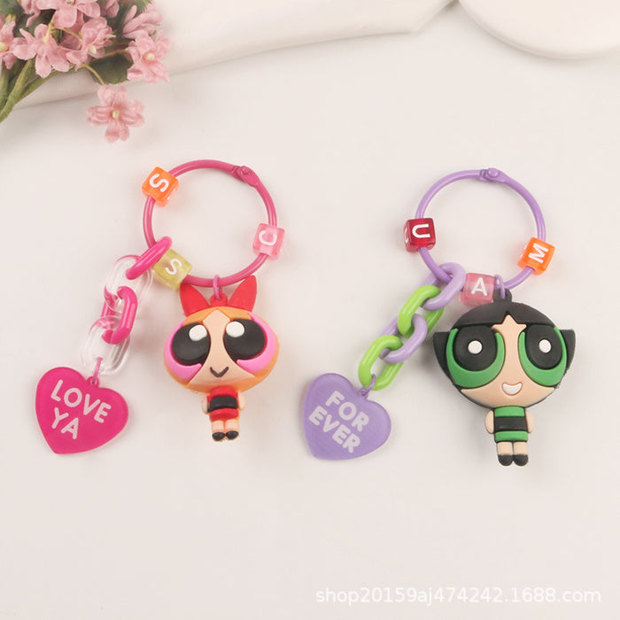 Wholesale Keychains PVC Alloy Acrylic Cartoon Cute Anime (M) MOQ≥2 JDC-KC-YiHan041