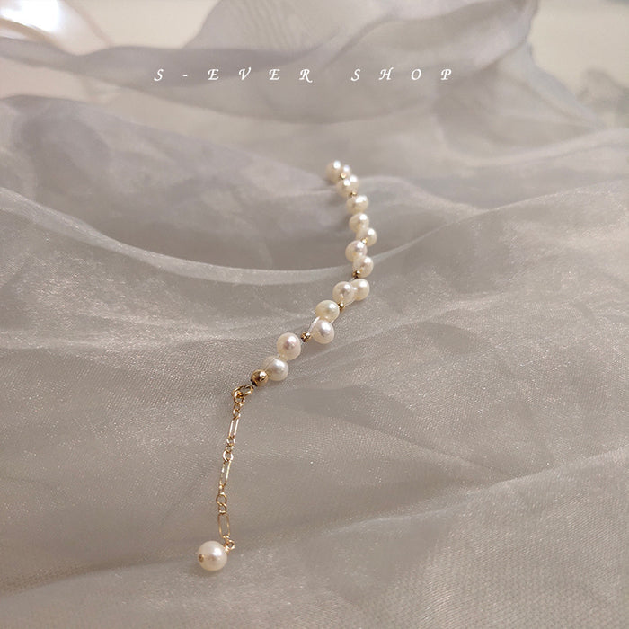 Wholesale Bracelet Pearl Fish Line Braided Fancy JDC-BT-NianJ002