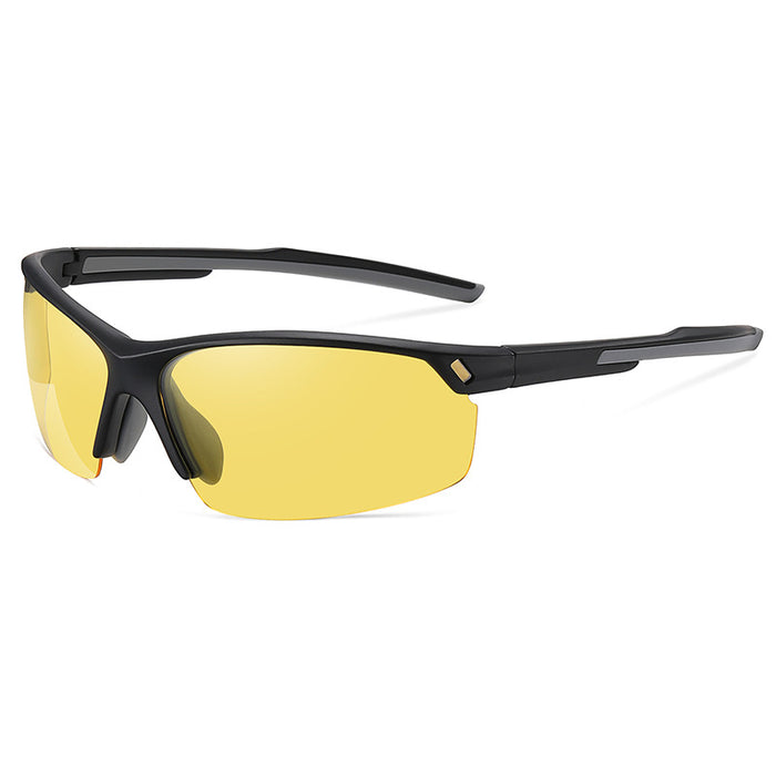 Wholesale black grey TAC cycling polarized night vision JDC-SG-FSK004