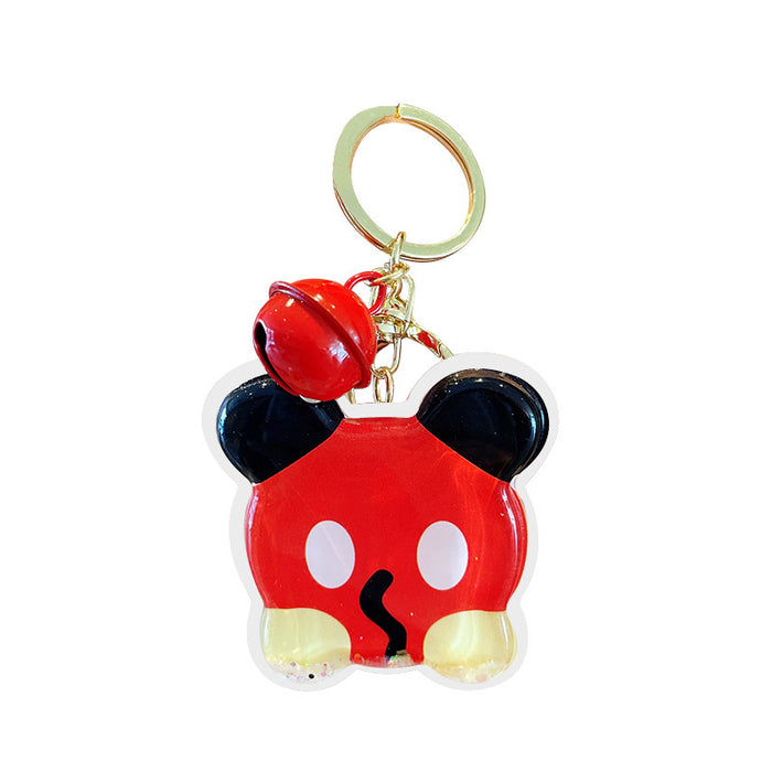 Wholesale Keychains TPU Cute Cartoon Floating Quicksand (M) JDC-KC-MXiong014