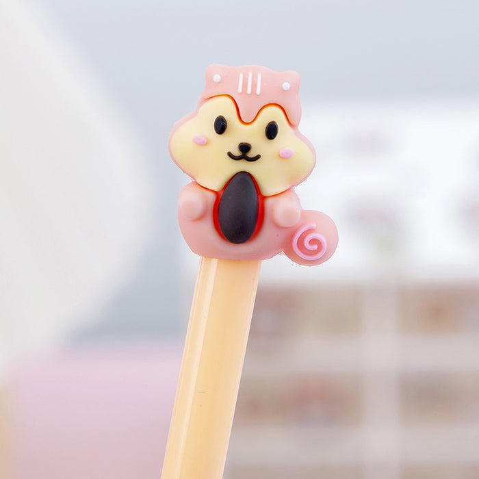 Wholesale Ballpoint Pen Plastic Cartoon Squirrel JDC-BP-XuF007