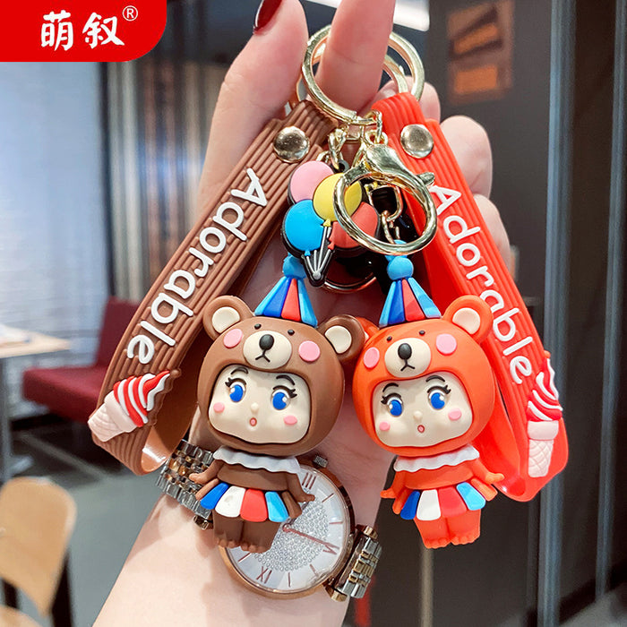 Jewelry WholesaleWholesale cartoon elephant doll soft glue doll keychain JDC-KC-GSXM079 Keychains 萌叙 %variant_option1% %variant_option2% %variant_option3%  Factory Price JoyasDeChina Joyas De China