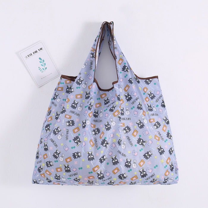 Wholesale Cartoon Cloth Shopping Bag Folding Eco-Friendly Tote Bag (F) MOQ≥10 JDC-HB-Xinka001