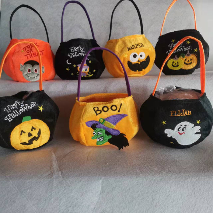 Wholesale Halloween 3D Non Woven Pumpkin Bag MOQ≥2 JDC-DCN-RFei001