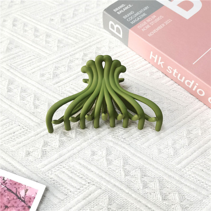 Wholesale scrub clip octopus hair clip chrysanthemum shark clip back head color MOQ≥2 JDC-HC-KEZ001