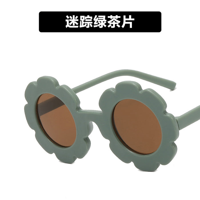 Jewelry WholesaleWholesale children flower sunglasses JDC-SG-PLS64 Sunglasses 普琳丝 %variant_option1% %variant_option2% %variant_option3%  Factory Price JoyasDeChina Joyas De China