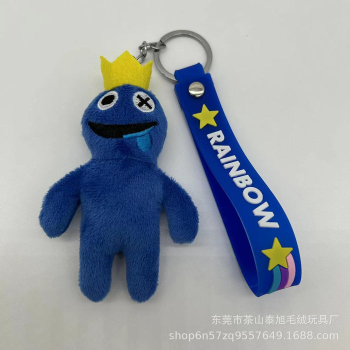 Wholesale Keychains Soft Toy Rainbow Cute Cartoon (M) MOQ≥5 JDC-KC-TaiXu001