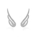 Jewelry WholesaleWholesale temperament versatile angel wings women's earrings MOQ≥3 JDS-ES-Caos001 Earrings 曹适 %variant_option1% %variant_option2% %variant_option3%  Factory Price JoyasDeChina Joyas De China