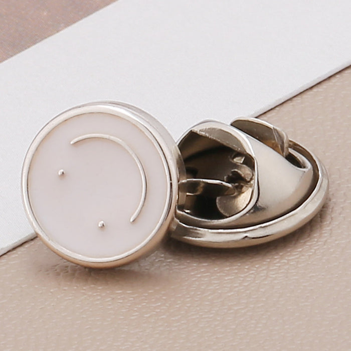 Wholesale anti-smudge button seam-free shirt button hidden button brooch button JDC-BN-PChen001