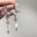 Jewelry WholesaleWholesale vintage tassel crystal pearl butterfly long earrings JDC-ES-HanD004 Earrings 韩朵 %variant_option1% %variant_option2% %variant_option3%  Factory Price JoyasDeChina Joyas De China