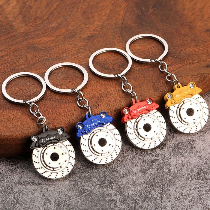 Wholesale Brake Disc Wheel Caliper Metal Keychain JDC-KC-YiJ002