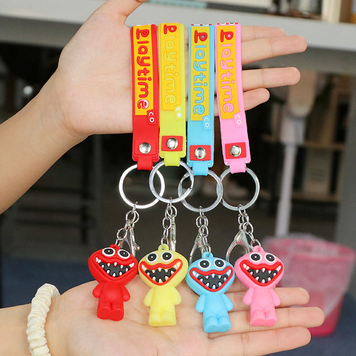 Wholesale Keychain PVC Cute Cartoon Doll Ornament JDC-KC-XTang010