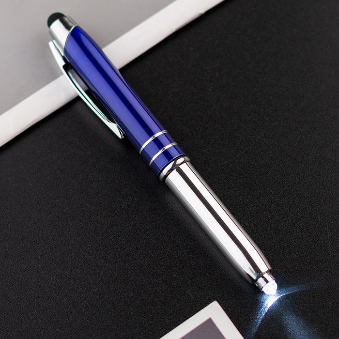 Jewelry WholesaleWholesale Metal Touch Ballpoint Pen LED Light Multifunctional Pen JDC-BP-Huah029 Ballpoint Pen 华豪 %variant_option1% %variant_option2% %variant_option3%  Factory Price JoyasDeChina Joyas De China