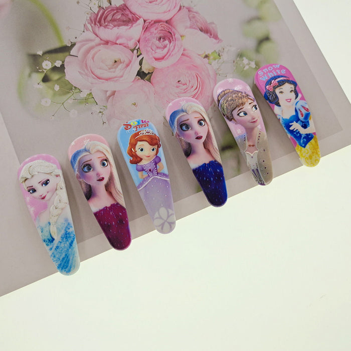 Wholesale Hair Clips Plastic Cartoon Animation Cute 10pcs (M) JDC-HC-ShunC001