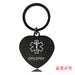 Jewelry WholesaleWholesale Medical Life Star Black Gift Keychain JDC-KC-GangGu041 Keychains 钢古 %variant_option1% %variant_option2% %variant_option3%  Factory Price JoyasDeChina Joyas De China