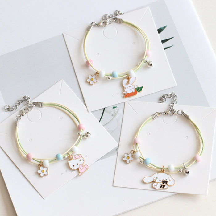 Wholesale Bracelet Alloy Ceramic Cartoon Cute Hand Strap MOQ≥2 (S) JDC-BT-YiXiang003