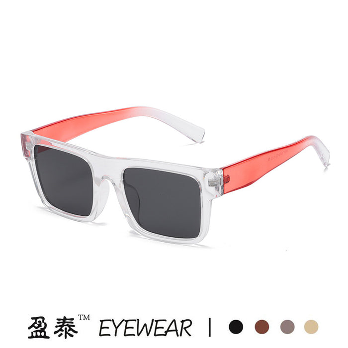 Wholesale Sunglasses PC Square Big Frame JDC-SG-YuX014